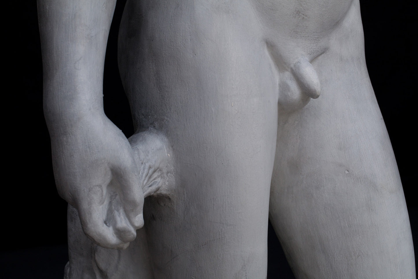 19th Century Plaster Figure of a Greek Athlete