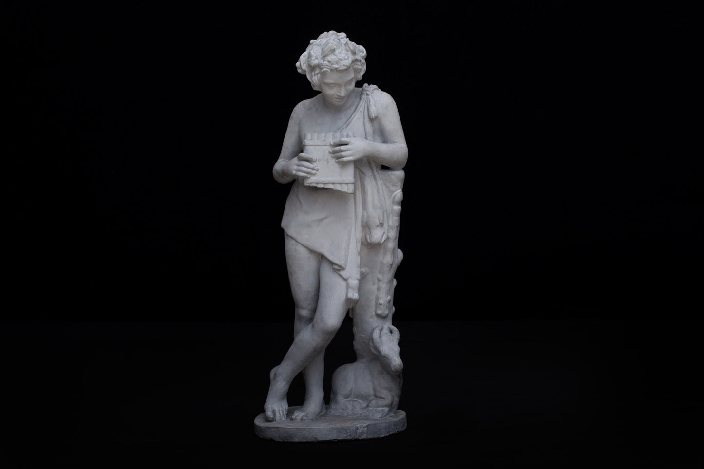 19th Century Plaster Figure of Pan