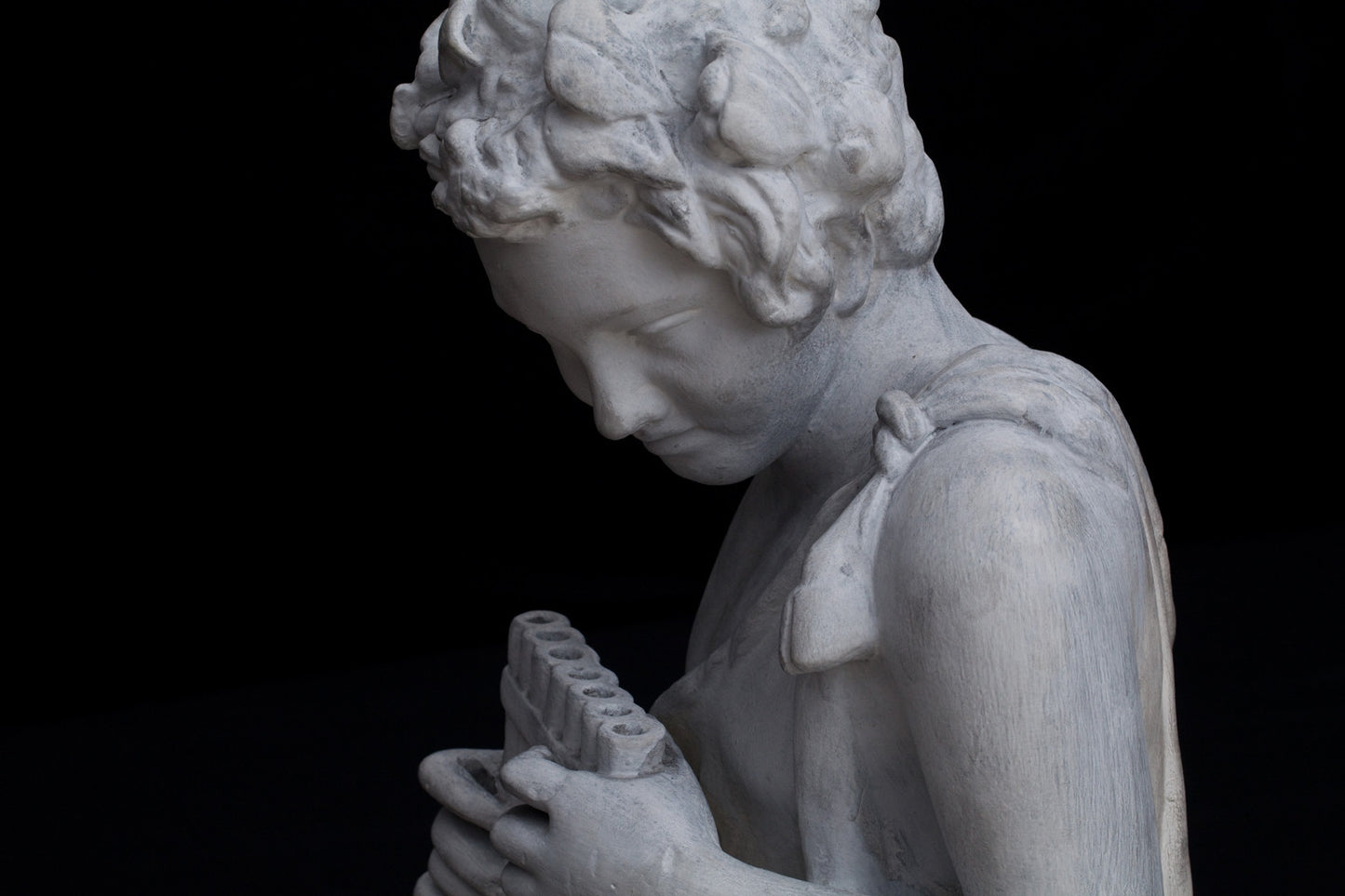 19th Century Plaster Figure of Pan